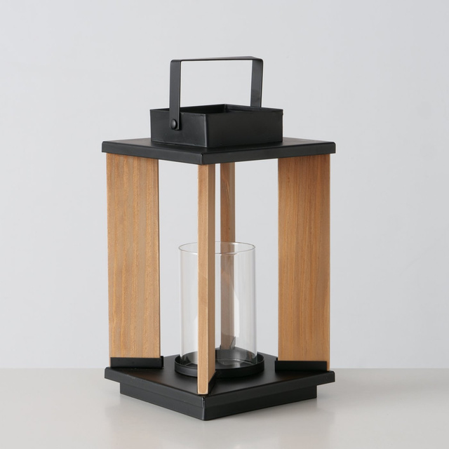 Lumanare lanterna VENTANA, inaltime 28 cm 