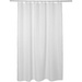 Perdeau de dus ABELIE 180x200 cm, poliester, alb