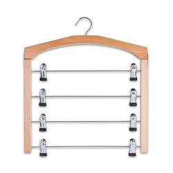 Suport pentru fuste, haine, 4 umerașe, ZELLER