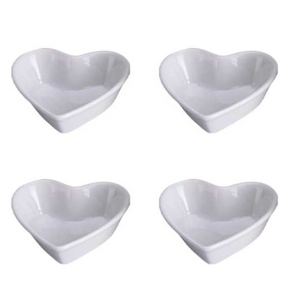 Boluri de porțelan pentru gustări, 4 buc.