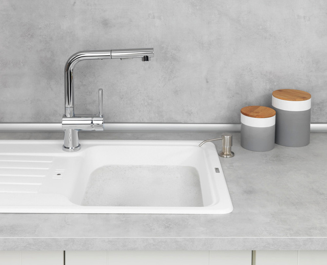 Dozator sapun incastrat MONTI, 400 ml, WENKO