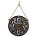 Ceas de perete, agatat pe frânghie, LONDRA, Ø52 cm