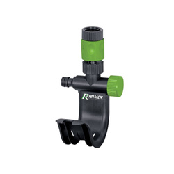 Suport pentru furtun de gradina RIBIMEX cu conector Ø 20 x 27 mm 3/4"
