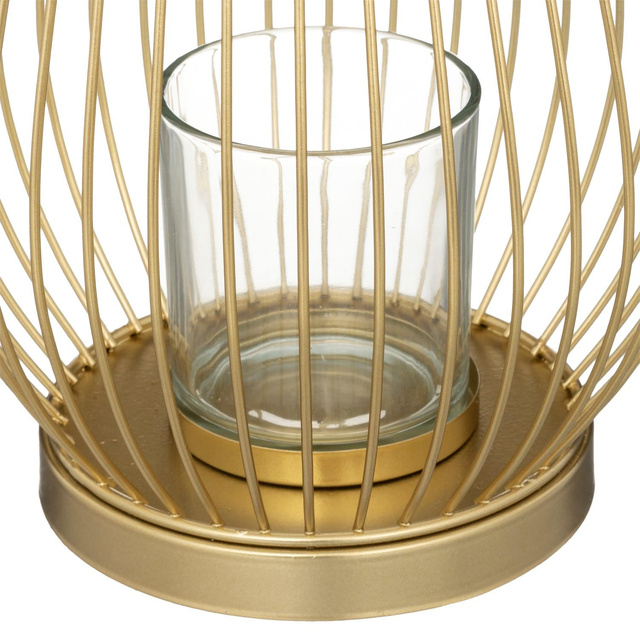 Suport metalic pentru lumanare, 23,5 cm