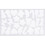 Forma pentru fursecuri 25 bucati, tema Craciun, 37 x 22 cm