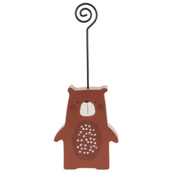 Suport pentru notițe, bază animal, 9,3 x 2 x 15 cm