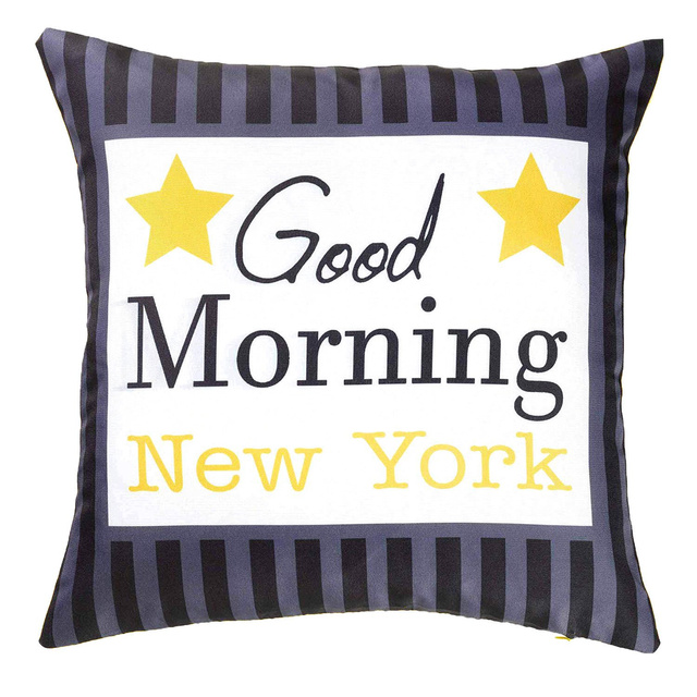 Fată de pernă cu imprimeu MORNING, 40 x 40 cm