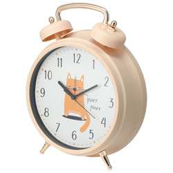 Ceas deșteptător pentru copii SAFI, Ø 24 cm, portocaliu