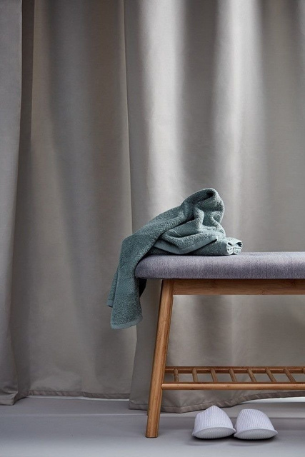 Schowek na buty Bahari z poduszką wykonany z bambusa, Wenko