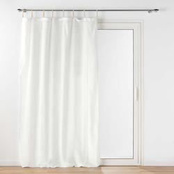 Perdea cu bretele de iuta BELANI, 140 x 240 cm