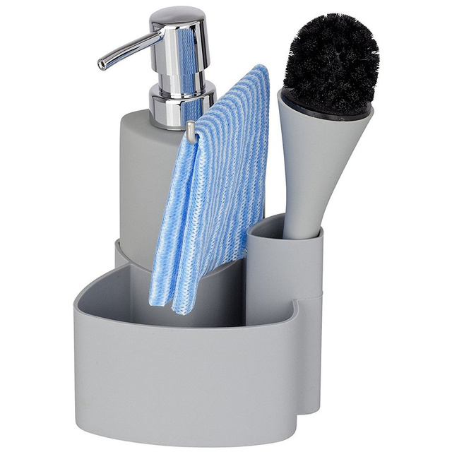 Set de bucătărie EMPIRE GREY, 4 în 1, WENKO, gri