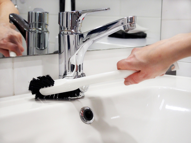 Perie de spălat cu mâner lung