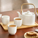 Set de ceai japonez TAVERO, ceramică, 6 piese