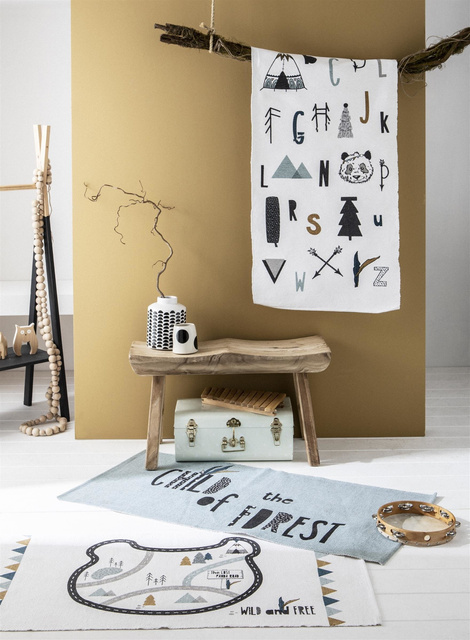 Covor pentru copii THE FOREST, 60 x 120 cm, TODAY