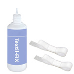 Set: Bandă pentru rulare și scurtare + Lipici pentru țesături de reparat