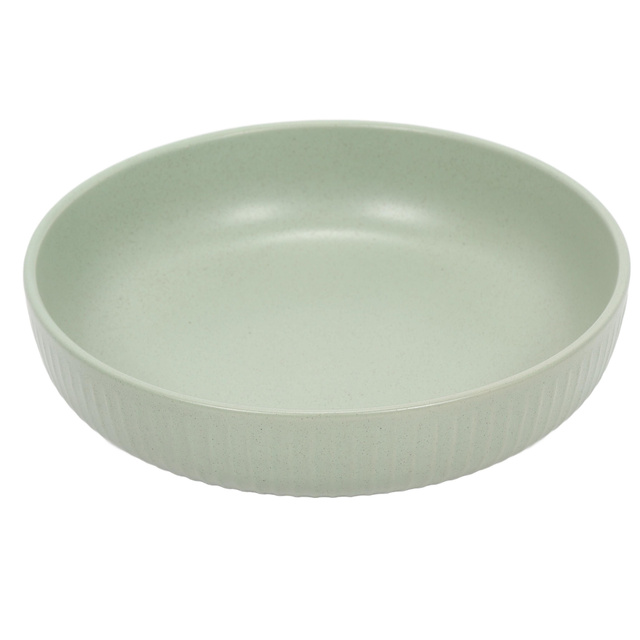 Farfurie adanca din gresie, Ø 22 cm