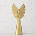 Figurina aurie din metal NURIEL, înger înalt de 54 cm