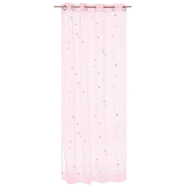 Draperie Atmosphera Créateur d'intérieur, 140 x 250 cm, Roz