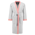 Rochie de baie pentru femei cu buzunare, din bumbac cu inserții roz, XL, Esprit