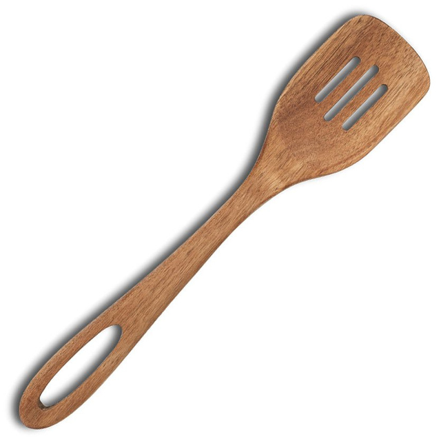 Spatula de bucatarie din lemn de salcam, 33 x 6,5 cm, ZELLER