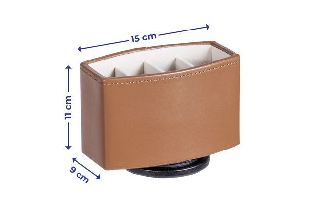 Organizator pentru telecomenzi, rotativ