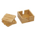 Coaster pentru pahare, bambus, 6 bucati, Kesper