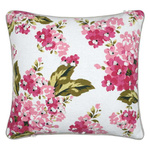 Perna din bumbac cu model floral, 45 x 45 cm