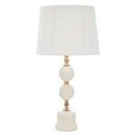 Lampă de birou cu bază decorativă NAPOLI, 59 cm