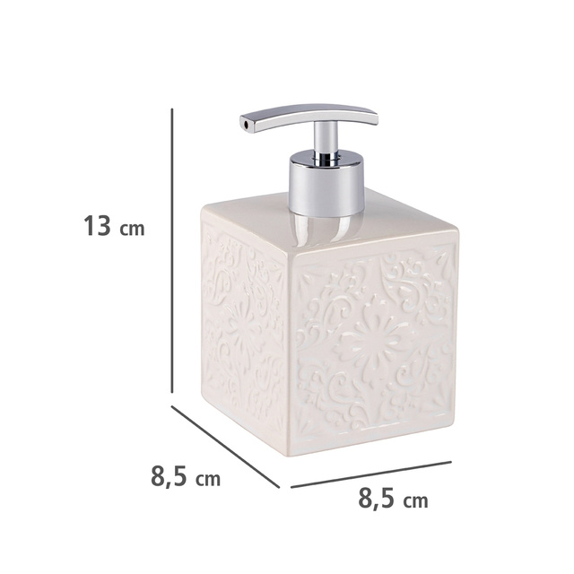 Dispenser de săpun CORDOBA - 500 ml, WENKO, alb
