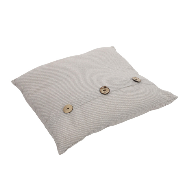 Perna decorativa cu nasturi mari, 45 x 45 cm