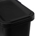 Coș de gunoi, negru, 12 l