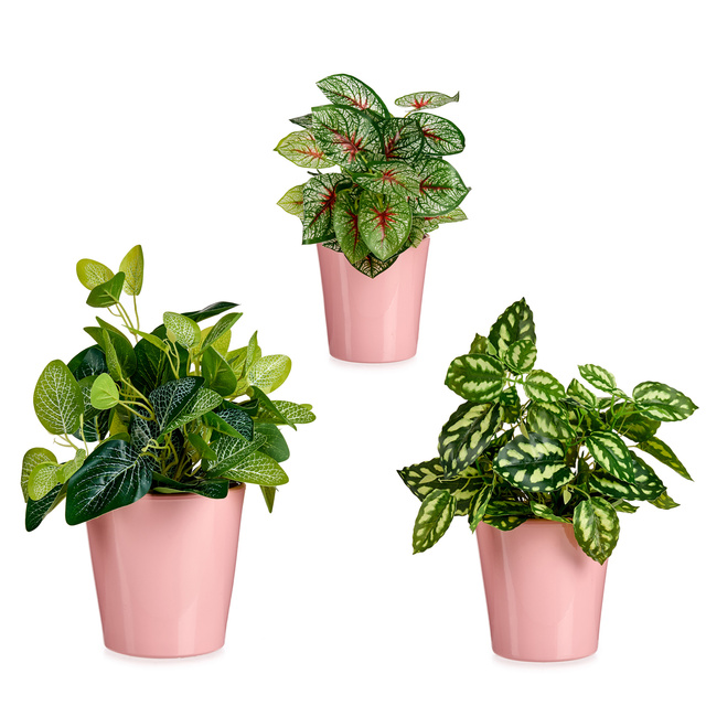 Set ghivece ceramice CONICAL, culori pastelate, 3 bucati