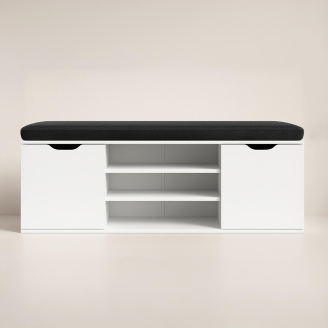 Dulap pentru pantofi cu loc de șezut PORTA, 103 x 30 x 46 cm