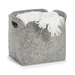 Cos depozitare, Gri, 30x24x30 cm, Zeller
