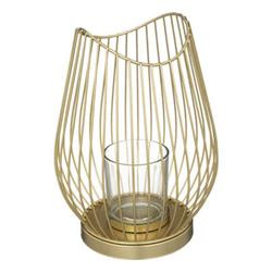 Suport metalic pentru lumanare, 23,5 cm