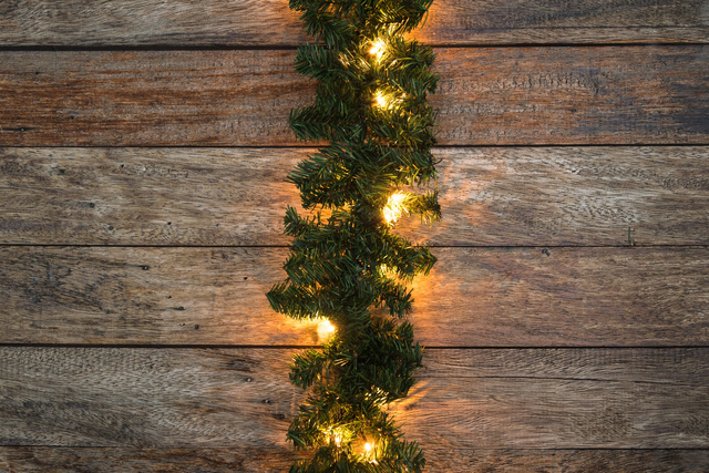 Ghirlandă festivă cu 80 de diode, 5 m, LED cald