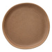 Farfurie din gresie maro, Ø 21 cm