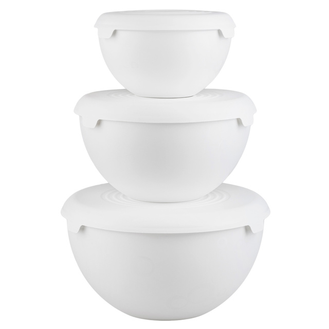 Set trei boluri cu capace, 1,5l, 3l, 6l