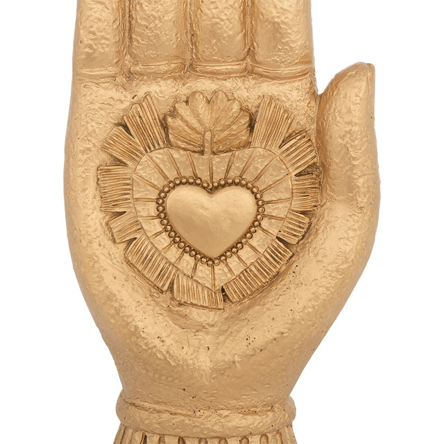 Decorativă mână din rășină Amira ASR înălțime 16,5 cm -model 1