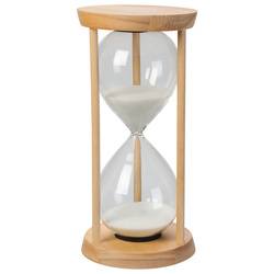 Clepsidra decorativa din lemn, 23,5 cm