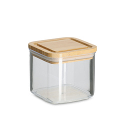 Recipient transparent din plastic, 500 ml