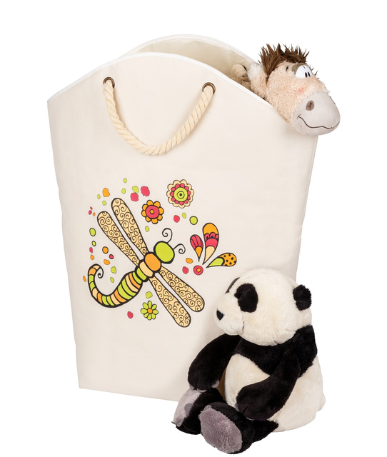 Cos mic pentru rufe cu manere din franghie, 58 l, WENKO