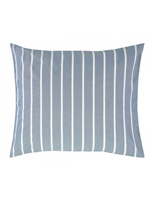 Husă decorativă pentru pernă din bumbac de culoare albastră cu dungi, 60 x 70 cm, Esprit,
