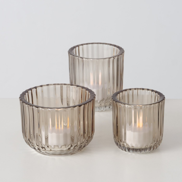Sfeșnice de sticlă în trei dimensiuni SIKEL