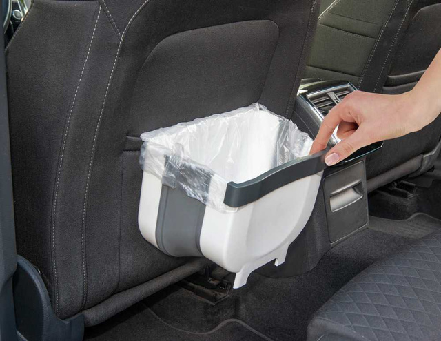 Coș de gunoi pentru ușa dulapului FAGO, 5 L, Alb, WENKO