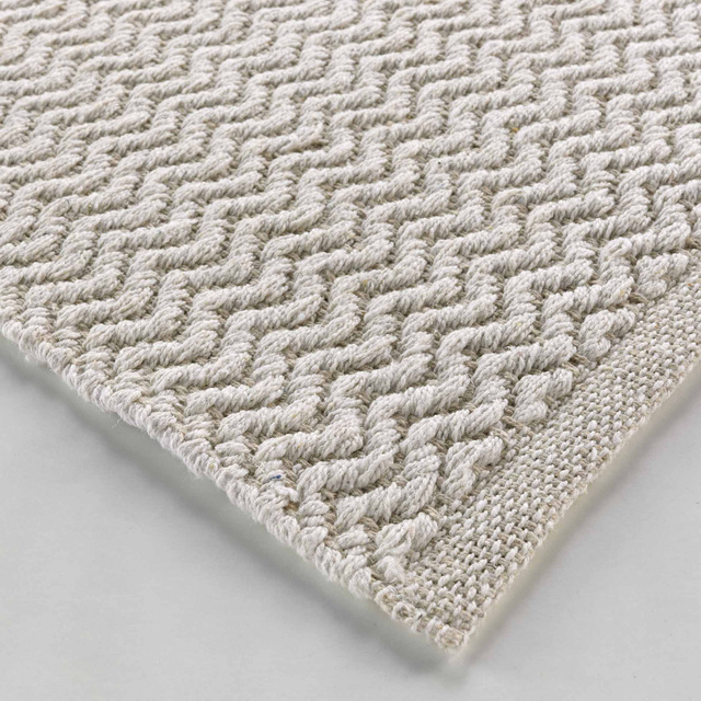 Covor din bumbac cu model convex FLAVIO, 50 x 80 cm