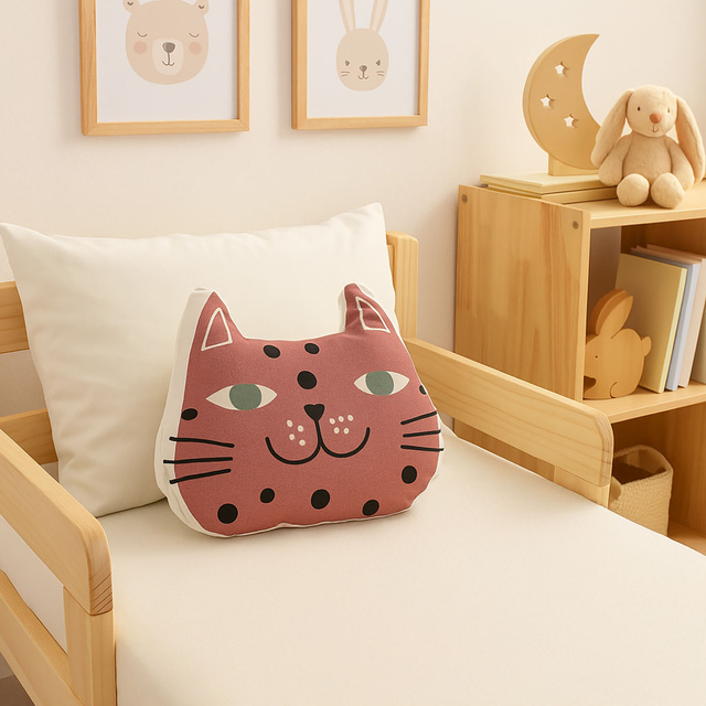 Perna copii cu imprimeu, 35 x 40 cm, bumbac