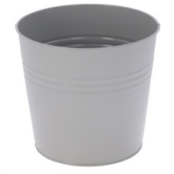 Capac pentru ghiveci din zinc, 17 x 15 cm