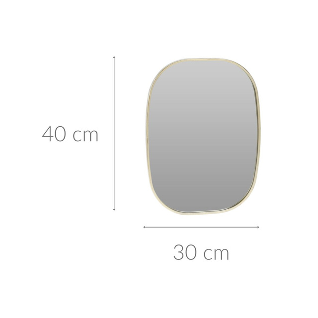 Oglinda decorativa CHAMPAGNE, 30 x 40 cm