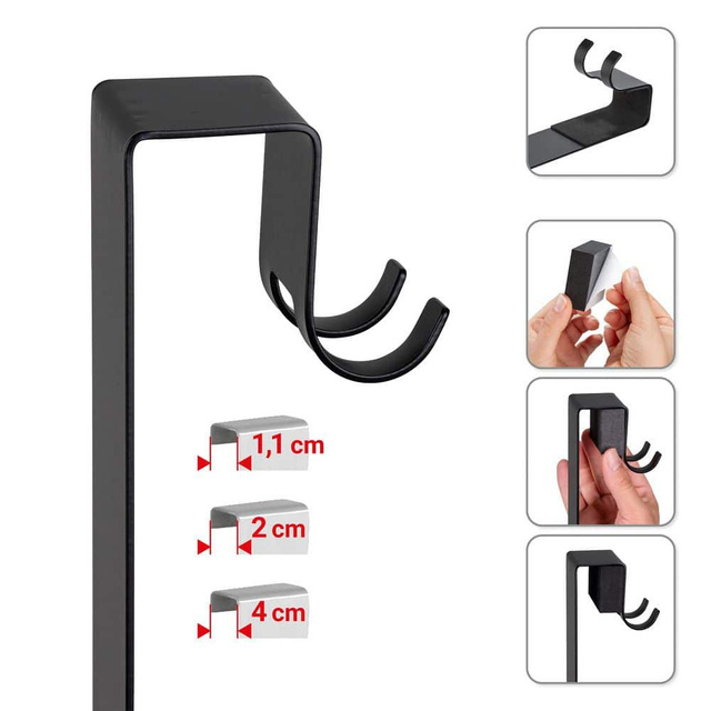 Raft de baie din inox BRIBANO, montaj fără găurire